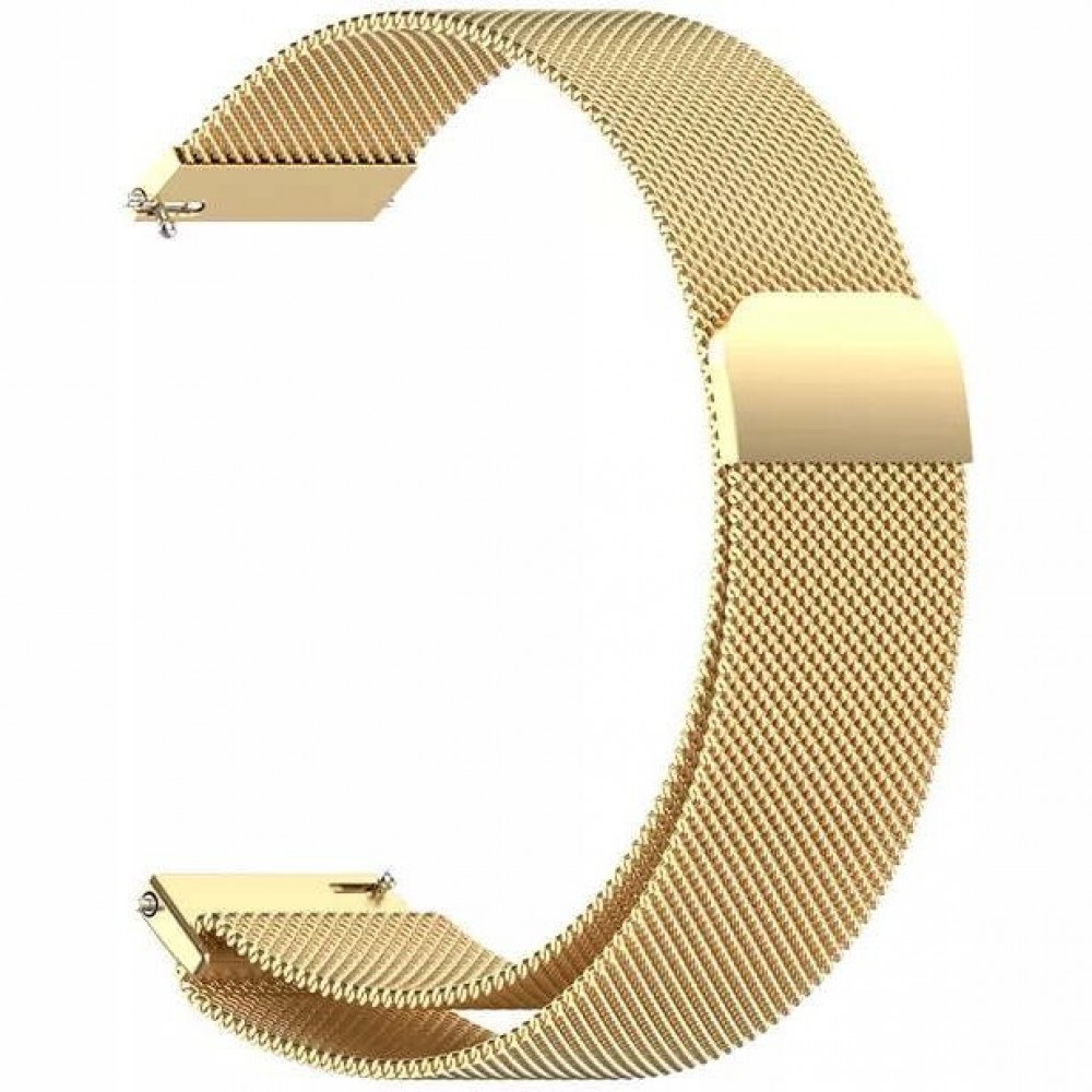 Ремешок для умных часов Rumi Milanese Loop 24мм (золотой)