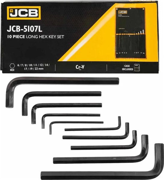 Набор ключей JCB 5107L