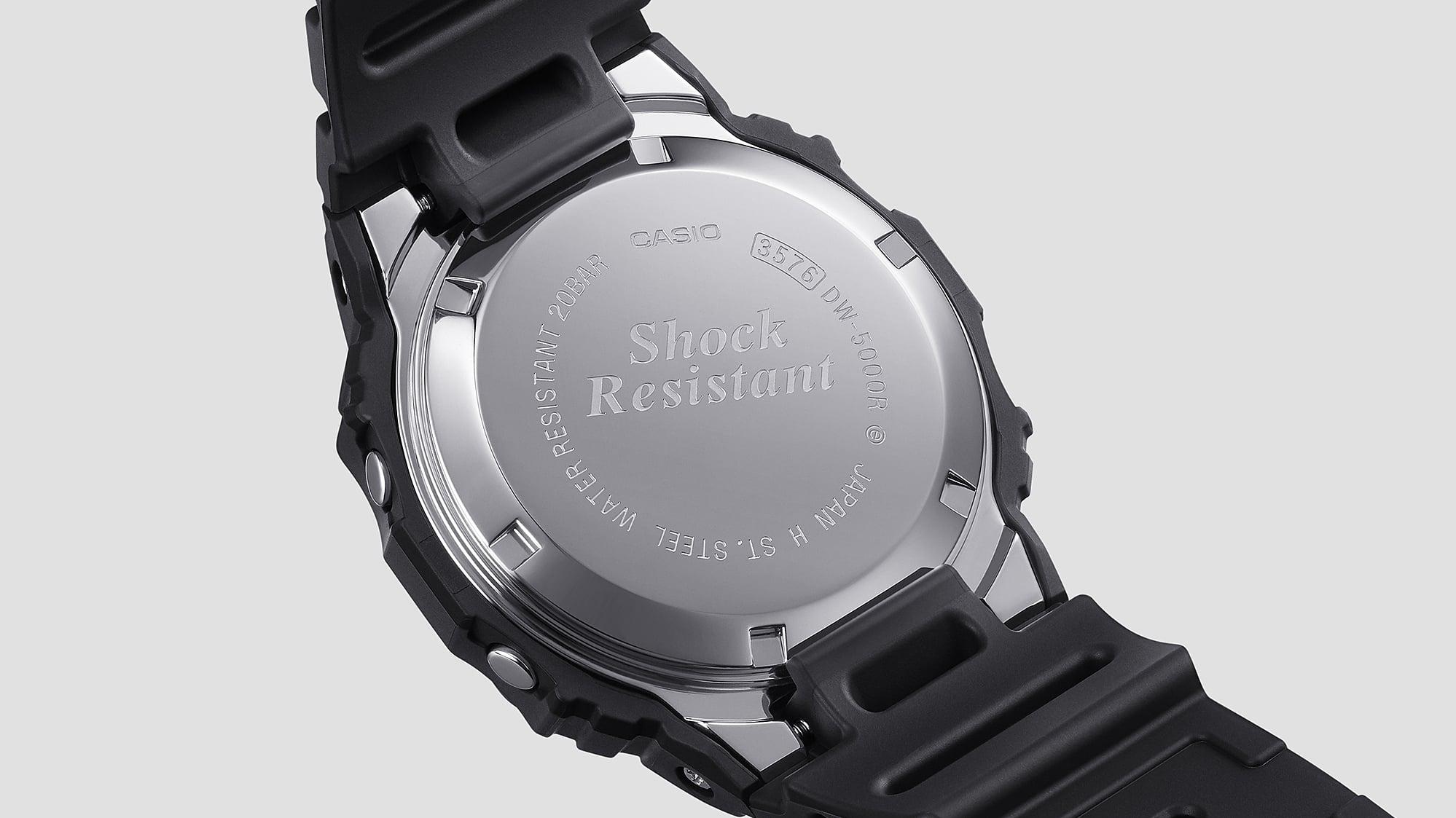 Часы наручные мужские Casio DW-5000R-1A — фото 2