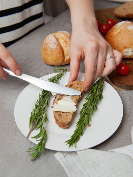 Набор столовых ножей HomeQueen Вкус 77221 (2шт)