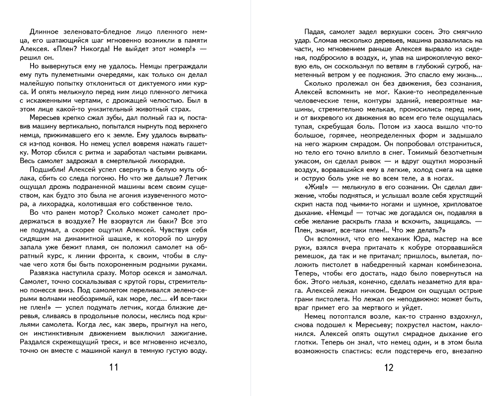 Художественная книга Эксмо Повесть о настоящем человеке, твердая обложка (Полевой Борис) — фото 6