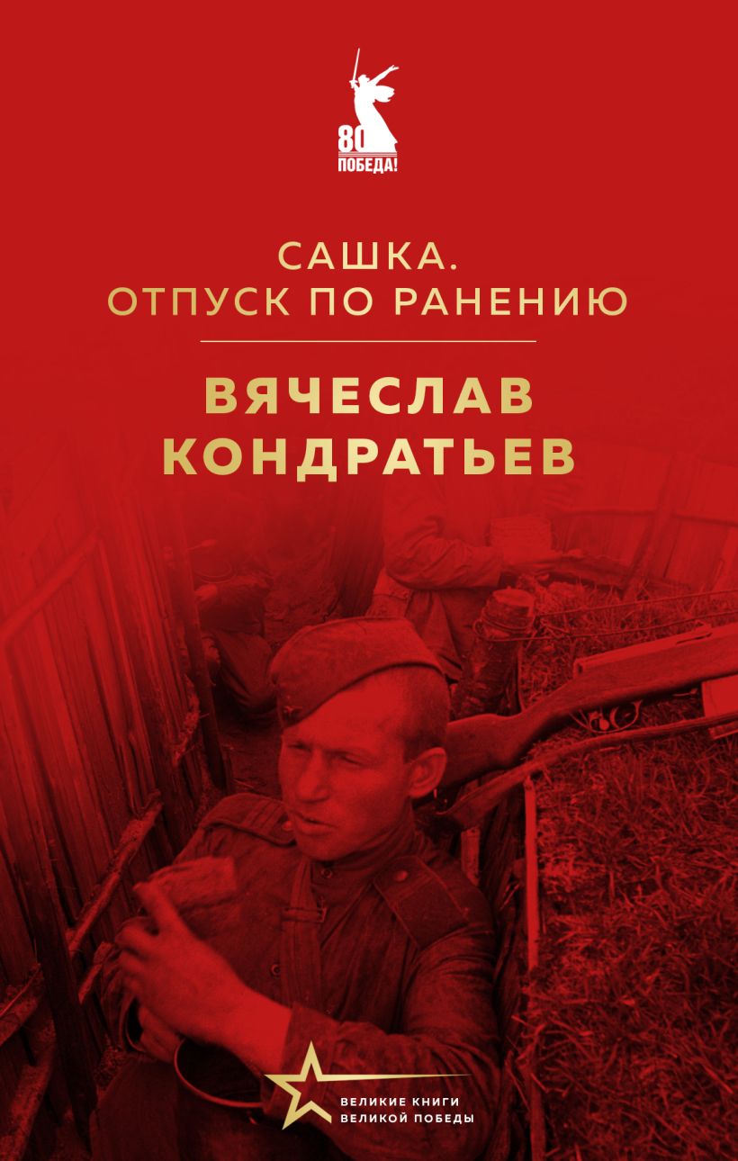Художественная книга Эксмо Сашка. Отпуск по ранению, твердая обложка (Кондратьев Вячеслав) — фото 1