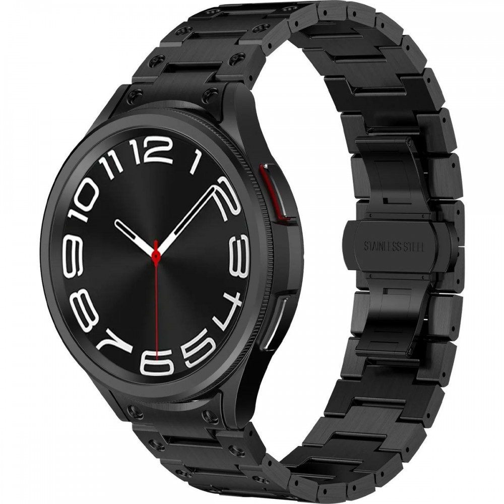 Ремешок для умных часов Rumi Shock для Galaxy Watch 4/5/6/7/FE (черный)