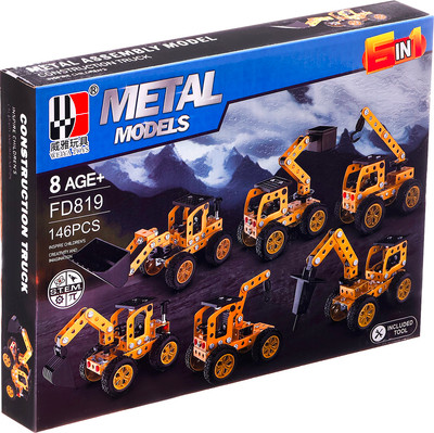 Конструктор Sima-Land Строительная техника FD819 / 10660419 (146эл) -