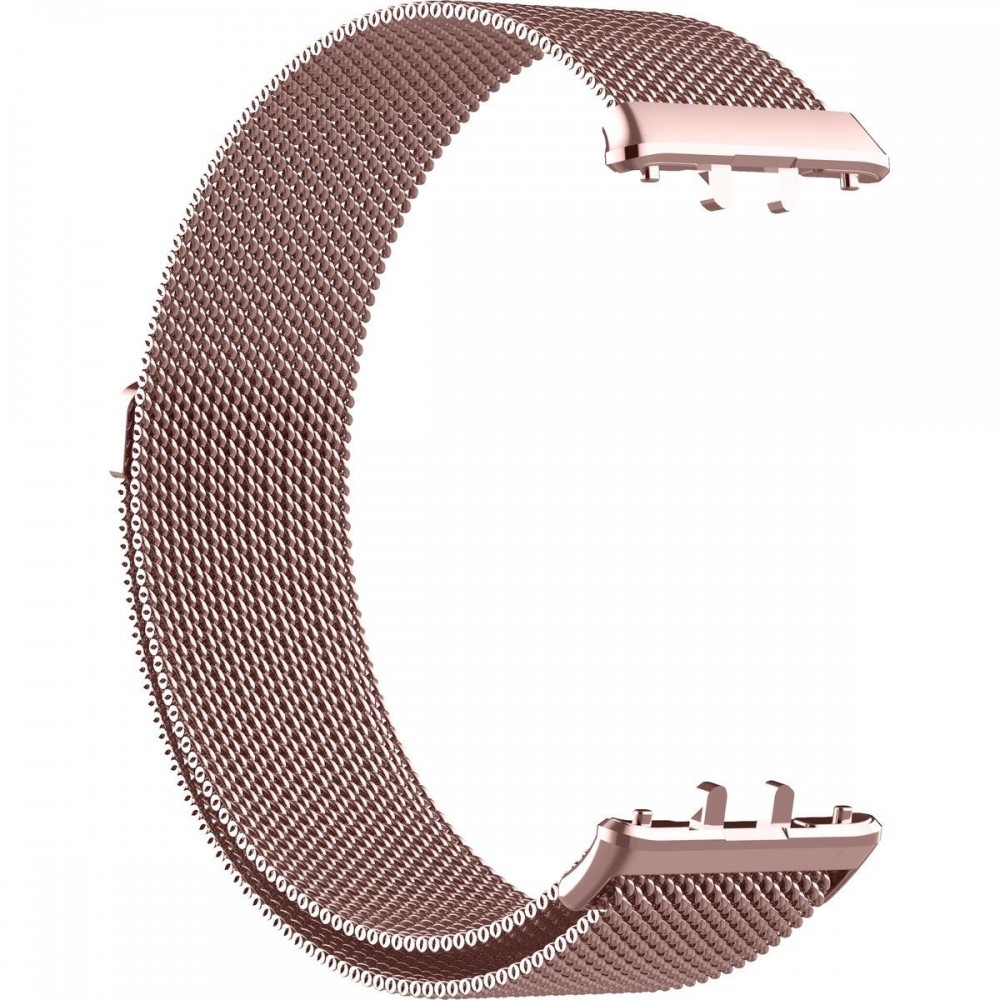 Ремешок для умных часов Rumi Milanese Loop для Galaxy Fit3 (розовый)