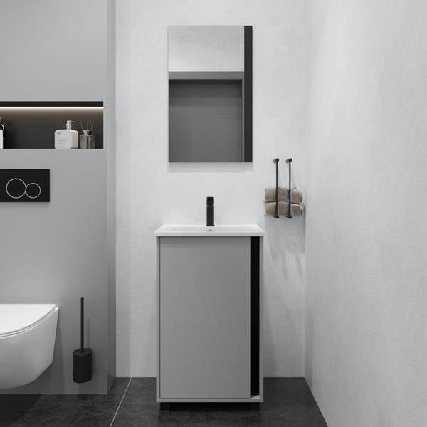 Купить Тумба с умывальником Lauter Nika 49 в Гомеле