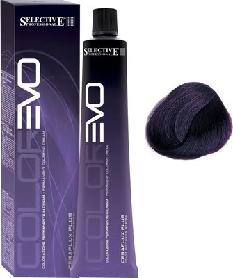 Крем-краска для волос Selective Professional Colorevo 4.7 (100мл, каштановый фиолетовый) - 