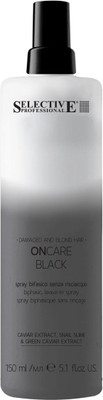 Спрей для волос Selective Professional Oncare Black Несмываемый двухфазный (150мл) -