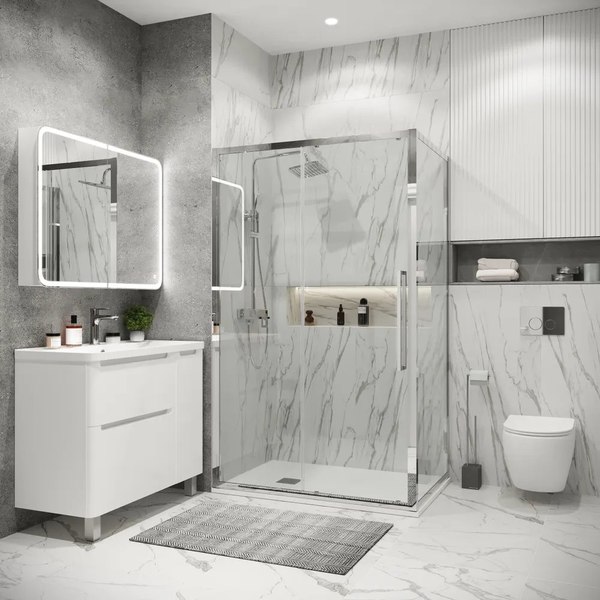 Купить Душевой уголок Grossman Cosmo 110х100х195 /  120.K33.02.1110.10.00 в Молодечно
