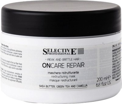 Маска для волос Selective Professional Oncare Repair (200мл) - 