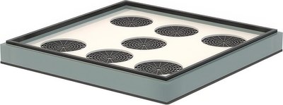 

Подкрышник для улья, Для 10-рамочного улья 520x450 / W1021GREY