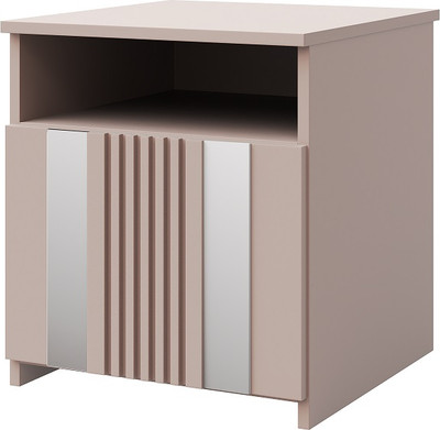 Прикроватная тумба Мебель-КМК 1ДН Харди КМК 0965.31 (латте 640/SAT 34 ирландский ликер) -