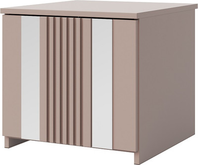 Прикроватная тумба Мебель-КМК Харди КМК 0965.22 (латте 640/SAT 34 ирландский ликер) -