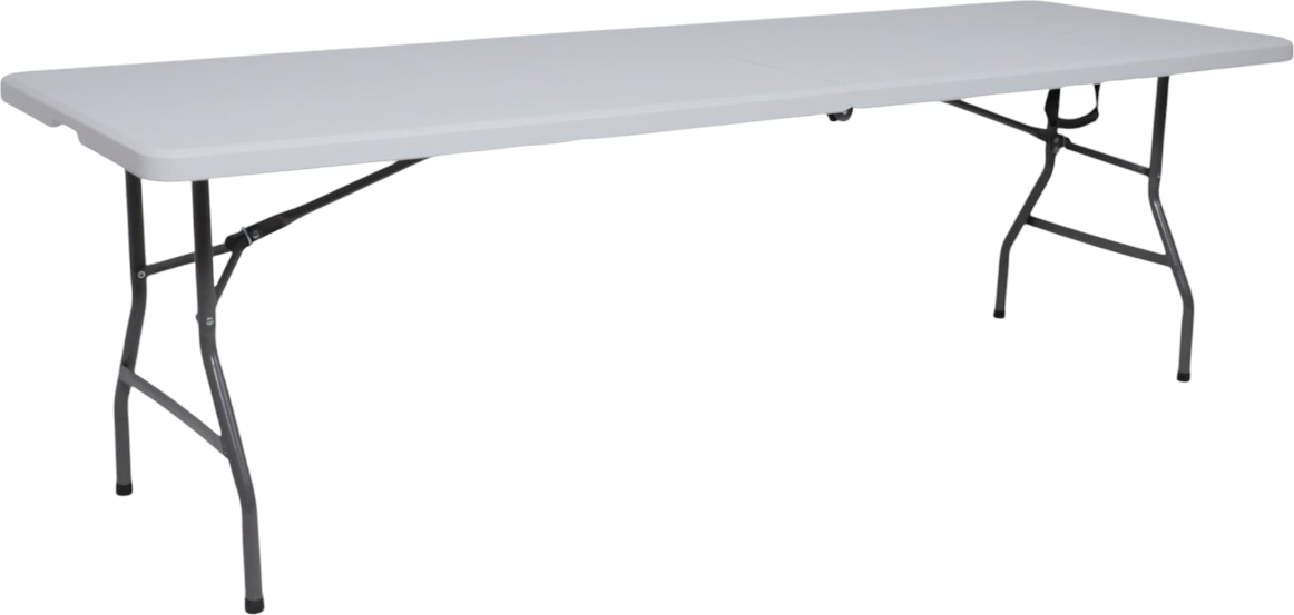 Стол складной AksHome Table AKS тип 1 240х76х74 (белый)