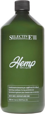 Кондиционер для волос Selective Professional Hemp Увлажняющий для сухих и и ломких волос (1л) - 