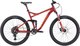 Велосипед STARK Tactic FS 27.4 HD 2024 (18, красный матовый/оранжевый, разобранный, в коробке) - 