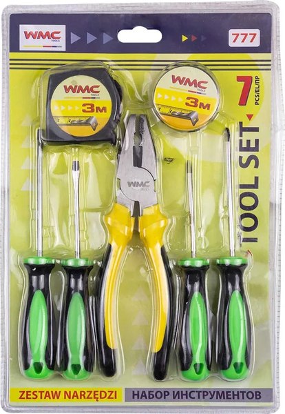 Универсальный набор инструментов WMC Tools WMC-777 (60900)