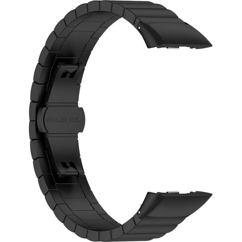 Ремешок для умных часов Rumi Snake для Huawei Band 6/Honor Band 6 (черный)