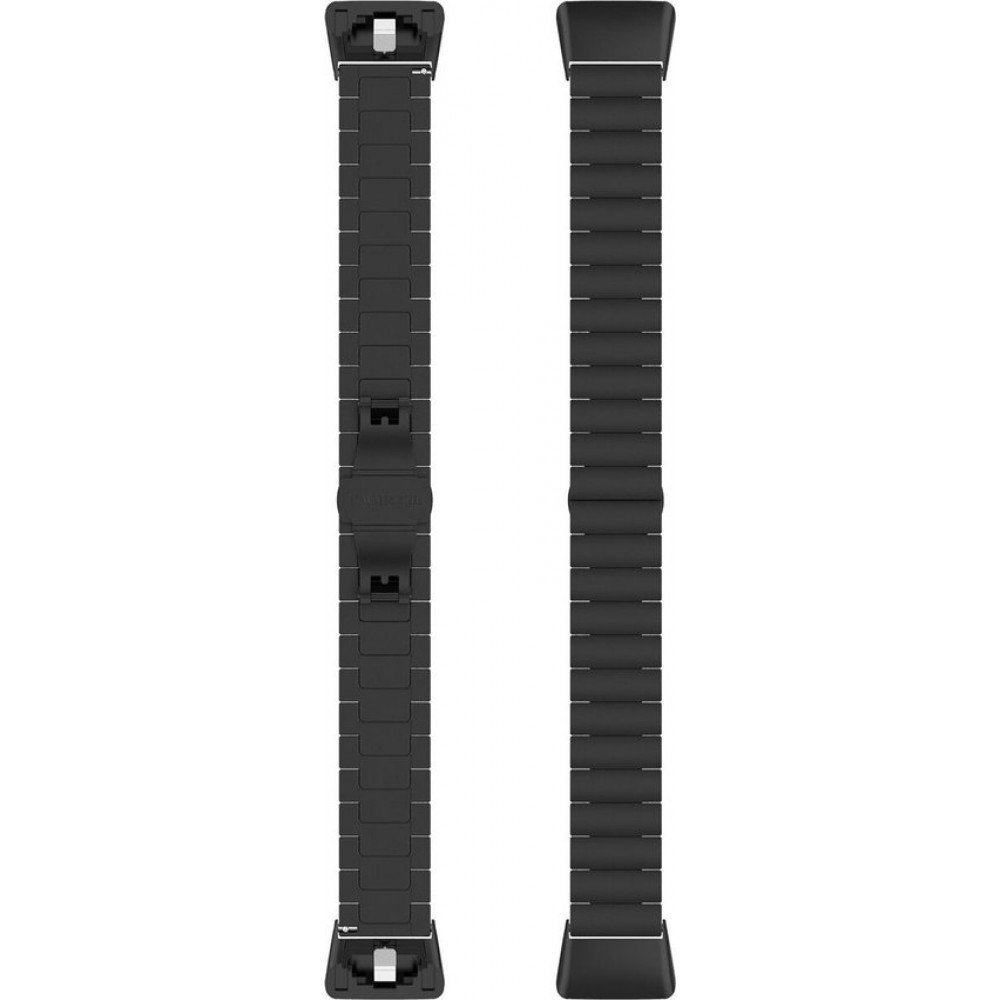 Ремешок для умных часов Rumi Snake для Huawei Band 6/Honor Band 6 (черный) — фото 2