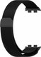 Ремешок для умных часов Rumi Milanese Loop для Honor Band 9 (черный) - 