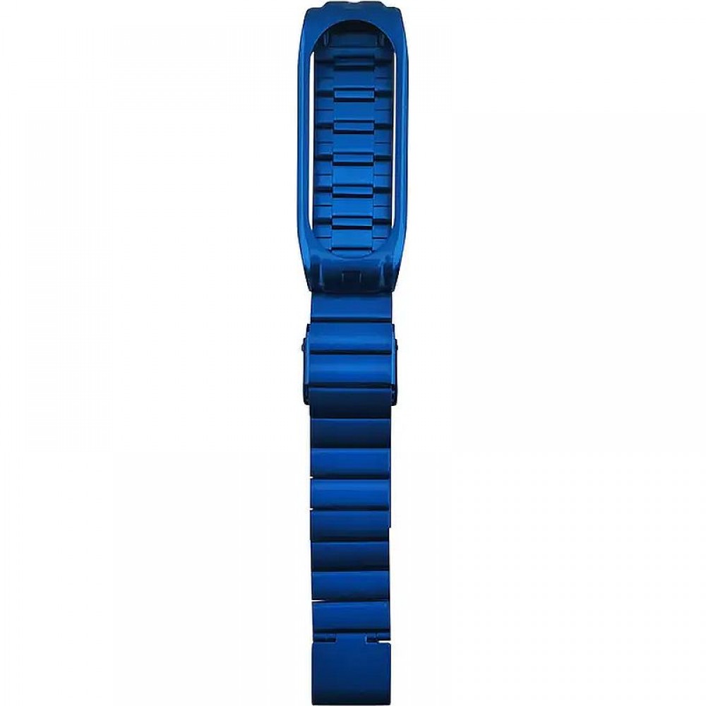 Ремешок для фитнес-трекера Rumi Snake для Xiaomi Smart Band 8/9 (синий)
