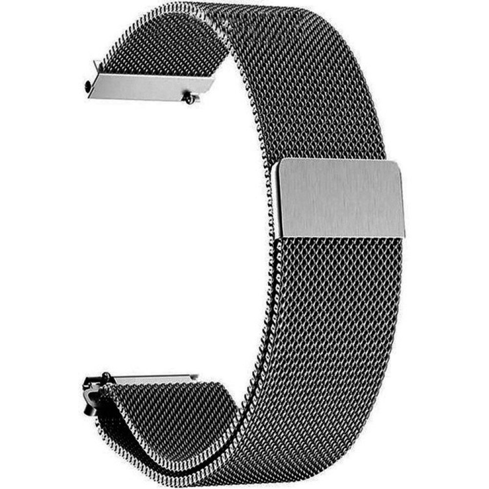 Ремешок для умных часов Rumi Milanese Loop 20мм (серый)