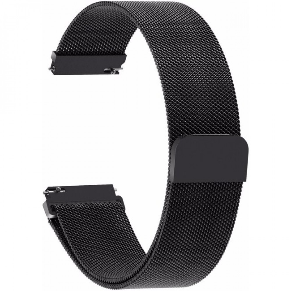 Ремешок для умных часов Rumi Milanese Loop 20мм (черный)
