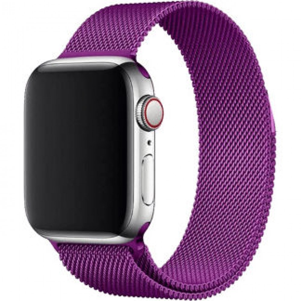 Ремешок для умных часов Rumi Milanese Loop для Apple Watch 38/40/41мм (фиолетовый)