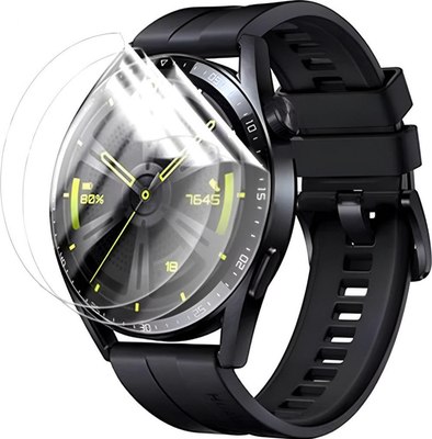 Защитная пленка для умных часов Rumi Для Huawei Watch GT 3 46мм/Xiaomi Watch S1/S1 Pro (3шт) - 