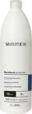 Эмульсия для окисления краски Selective Professional Decolorvit Active Use 3% (1л) - 