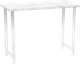 Консольный столик Древпром М94 ДП1-02-04 120x50x88 (оникс/белый матовый) - 