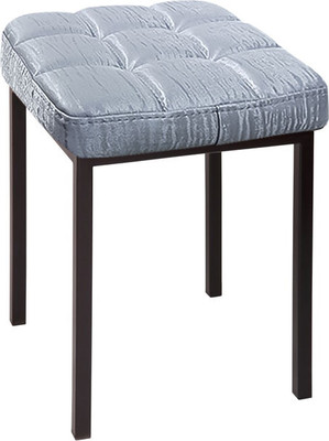 Табурет Древпром Пуф ДП3-08 (черный матовый/Bengal серый) -