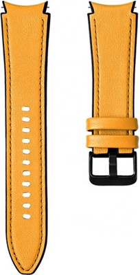 Ремешок для умных часов Rumi Comfort для Samsung Galaxy Watch4/5/6 (20мм, горчичный) - 