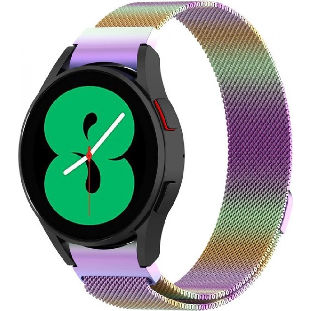 Ремешок для умных часов Rumi Milanese Loop для Galaxy Watch 4/5/6/7/FE (20мм, хамелеон)