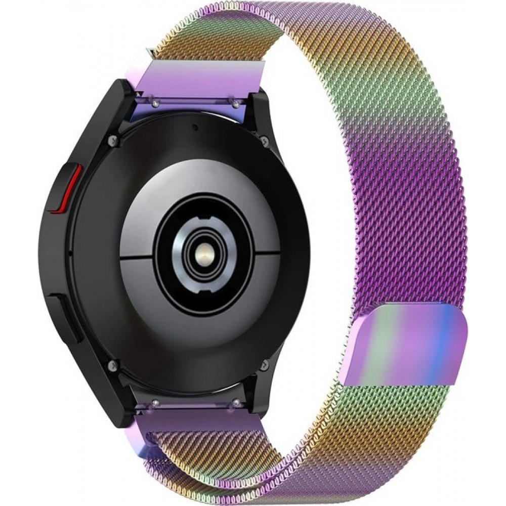 Ремешок для умных часов Rumi Milanese Loop для Galaxy Watch 4/5/6/7/FE (20мм, хамелеон) — фото 2