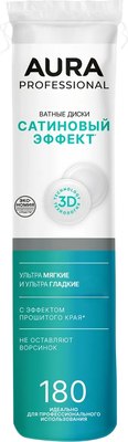 Ватные диски Aura Professional (180шт) - 
