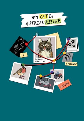 Блокнот Эксмо My Cat Is A Serial Killer. Серый кот / 9785042100628 (72л) - 