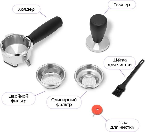 Купить Кофемашина Kitfort КТ-7521  