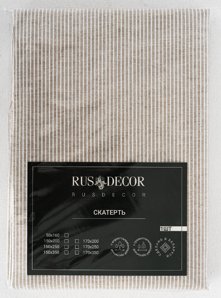 Скатерть Rusdecor 250x150 (полоска)