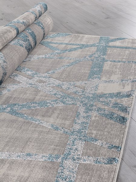 Ковер Merinos Liman F478-STAN-GRAY-BLUE (1.2х1.8)