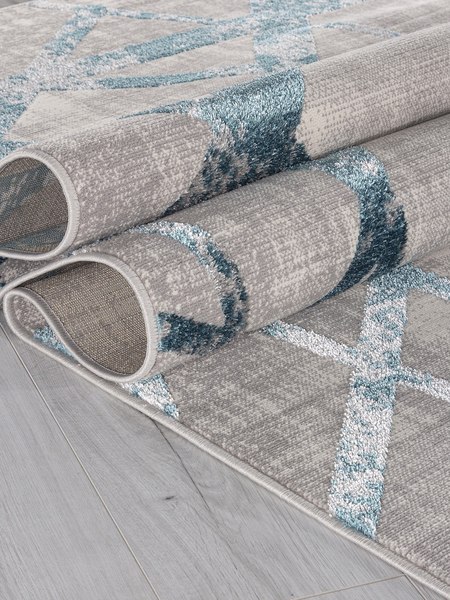 Ковер Merinos Liman F478-STAN-GRAY-BLUE (1.2х1.8)