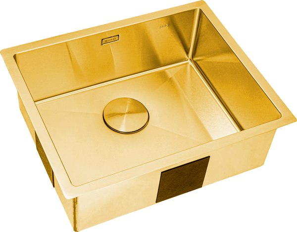 Мойка кухонная ZORG ZRN 4555 Premium PVD Gold