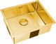 Мойка кухонная ZORG ZRN 4555 Premium PVD Gold - 