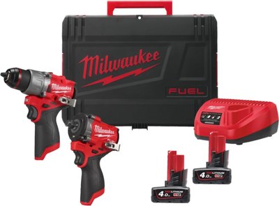Набор электроинструмента Milwaukee M12FPP2X2-402X (4933498741) - 