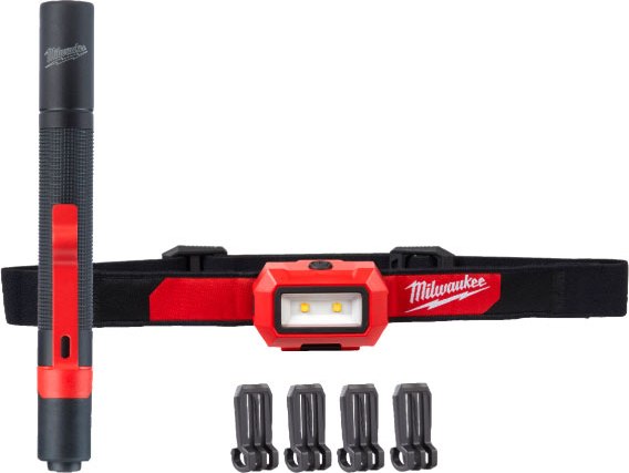 Набор фонарей Milwaukee HL2IPL-LED (4933492103)