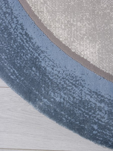 Коврик Karmen Hali Safir 00836T-DAIRE-GREY-BLUE (1.56х1.56)