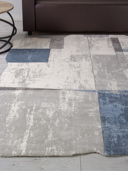 Ковер Karmen Hali Safir 00838T- STAN-GREY-BLUE (1.56х2.3)