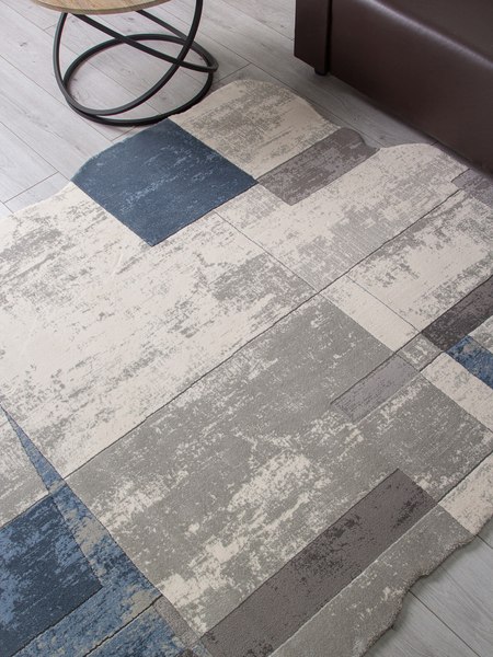 Ковер Karmen Hali Safir 00838T- STAN-GREY-BLUE (1.56х2.3)