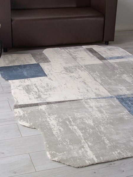 Ковер Karmen Hali Safir 00838T- STAN-GREY-BLUE (1.56х2.3)