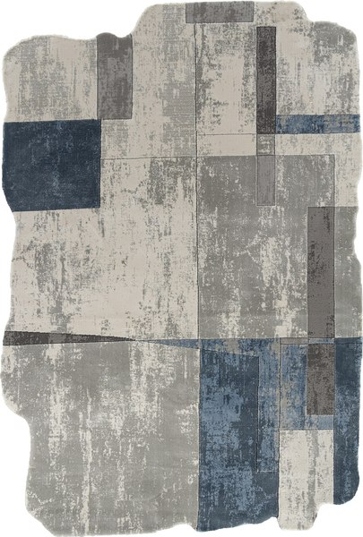 Ковер Karmen Hali Safir 00838T- STAN-GREY-BLUE (1.56х2.3)